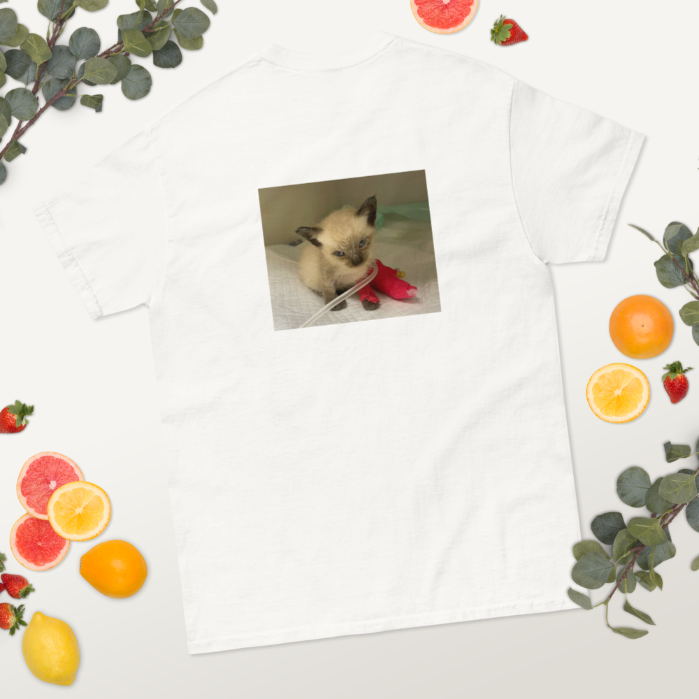 Camiseta gatito rescatado pochito ❤️‍🩹