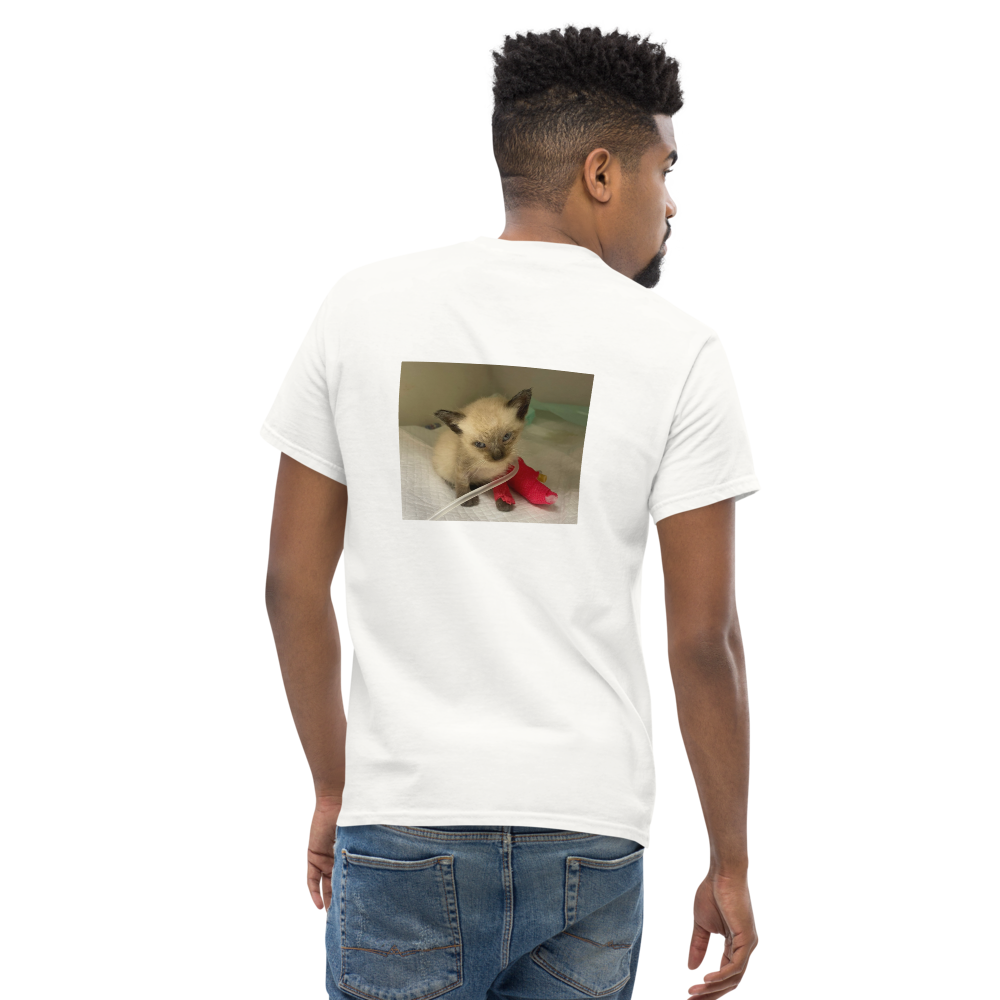 Camiseta gatito rescatado pochito ❤️‍🩹