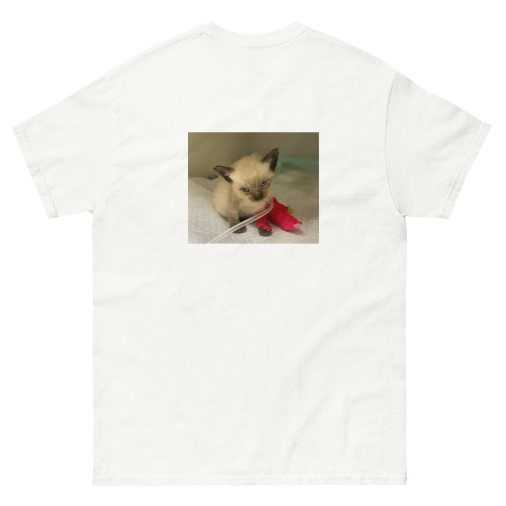 Camiseta gatito rescatado pochito ❤️‍🩹